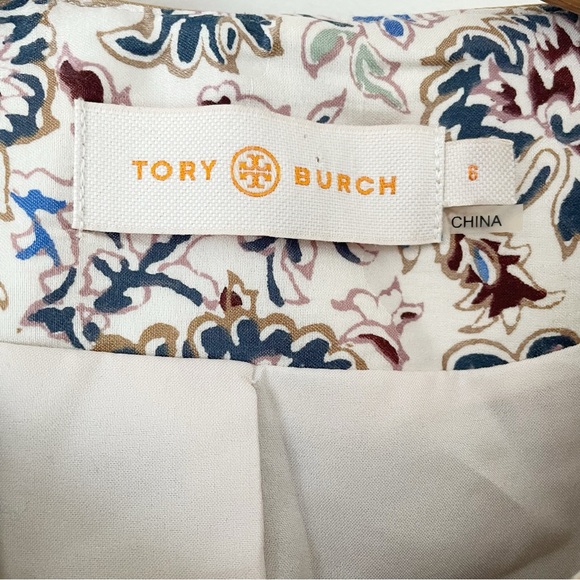 NWOT Tory Burch silk and Cotton Floral blazer size 6 - Picture 13 of 13
